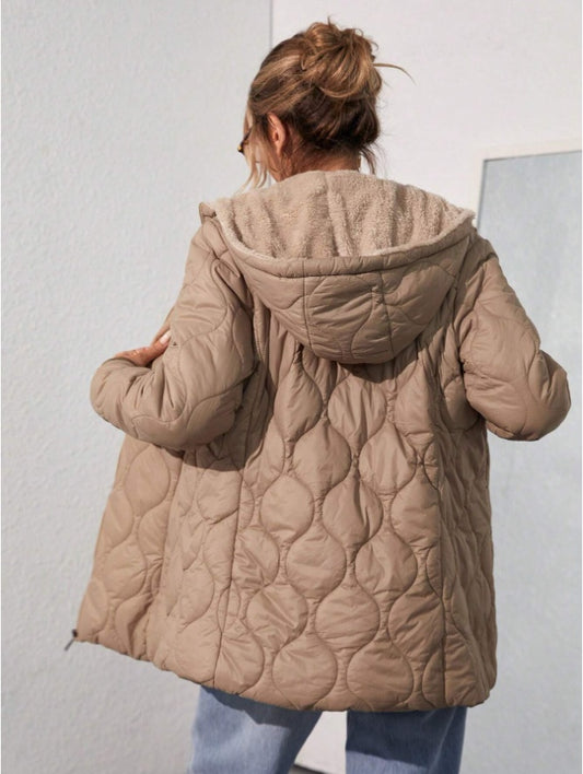 Aveloria Hooded Padded Padded Coat Clothes Winter