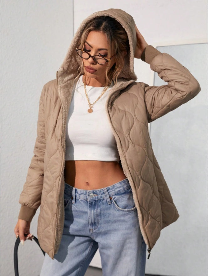 Aveloria Hooded Padded Padded Coat Clothes Winter