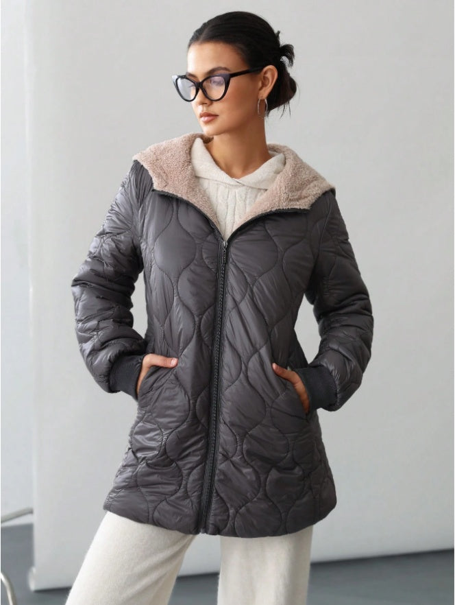 Aveloria Hooded Padded Padded Coat Clothes Winter